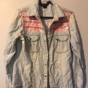 Rock & Roll Cowgirl Button Up